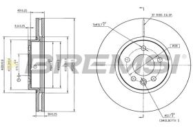 Bremsi CD9043V - BRAKE PADS