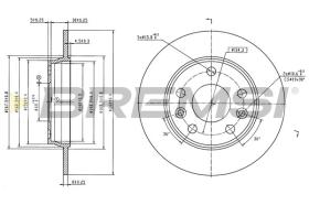 Bremsi CD9046S - BRAKE PADS