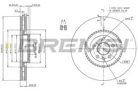 Bremsi CD9051V - BRAKE PADS