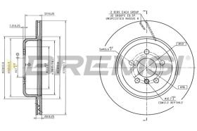 Bremsi CD9058V - BRAKE PADS