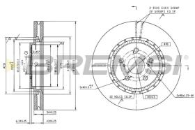 Bremsi CD9063V - BRAKE PADS