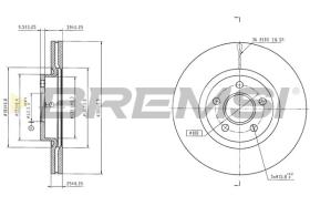 Bremsi CD9064S - BRAKE PADS