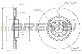 Bremsi CD9068V - BRAKE PADS