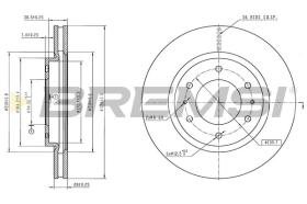 Bremsi CD9070V - BRAKE PADS