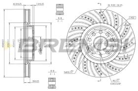 Bremsi CD9080V - BRAKE PADS