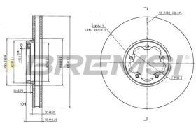 Bremsi CD9095V - BRAKE PADS