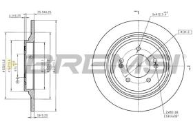 Bremsi CD9099V - BRAKE PADS