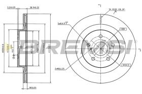 Bremsi CD9100V - BRAKE PADS