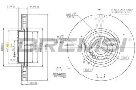 Bremsi CD9109V - BRAKE PADS