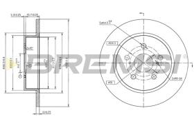 Bremsi CD9112V - BRAKE PADS