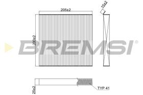 Bremsi FC2623 - BRAKE PADS