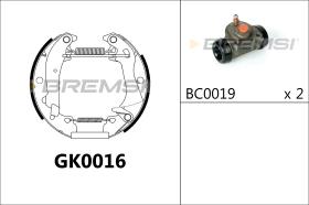 Bremsi GK0016 - BRAKE PADS