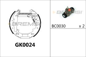 Bremsi GK0024 - BRAKE PADS