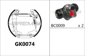 Bremsi GK0074 - BRAKE PADS