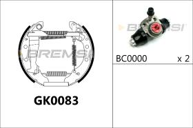 Bremsi GK0083 - BRAKE PADS