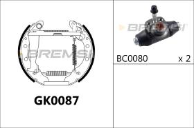 Bremsi GK0087 - BRAKE PADS