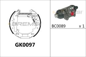 Bremsi GK0097 - BRAKE PADS