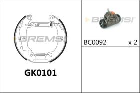 Bremsi GK0101 - BRAKE PADS