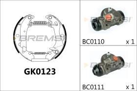 Bremsi GK0123 - BRAKE PADS