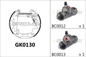 Bremsi GK0130 - BRAKE PADS