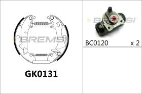 Bremsi GK0131 - BRAKE PADS