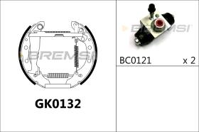 Bremsi GK0132 - BRAKE PADS