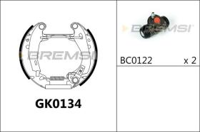 Bremsi GK0134 - BRAKE PADS