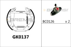 Bremsi GK0137 - BRAKE PADS