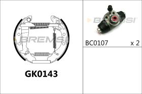 Bremsi GK0143 - BRAKE PADS