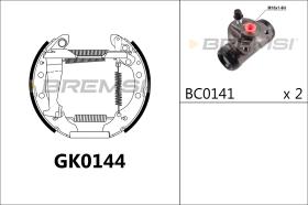 Bremsi GK0144 - BRAKE PADS