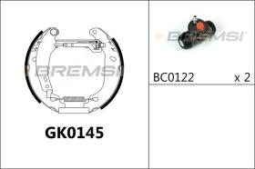 Bremsi GK0145 - BRAKE PADS