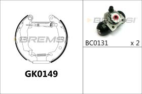 Bremsi GK0149 - BRAKE PADS