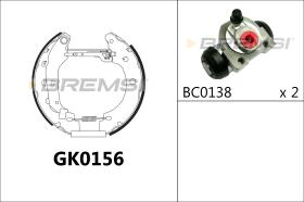 Bremsi GK0156 - BRAKE PADS