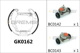 Bremsi GK0162 - BRAKE PADS