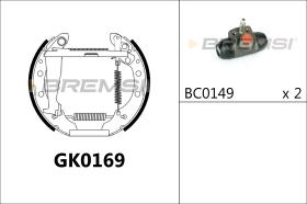 Bremsi GK0169 - BRAKE PADS