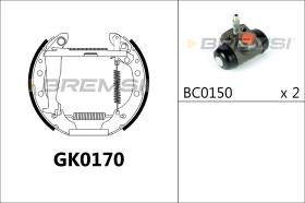 Bremsi GK0170 - BRAKE PADS