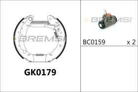 Bremsi GK0179 - BRAKE PADS