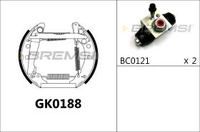 Bremsi GK0188 - BRAKE PADS