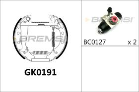 Bremsi GK0191 - BRAKE PADS