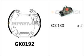 Bremsi GK0192 - BRAKE PADS