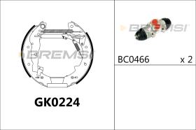 Bremsi GK0224 - BRAKE PADS