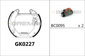 Bremsi GK0227 - BRAKE PADS