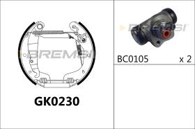 Bremsi GK0230 - BRAKE PADS