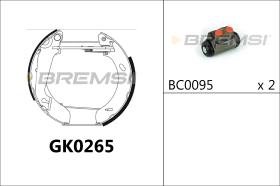 Bremsi GK0265 - BRAKE PADS