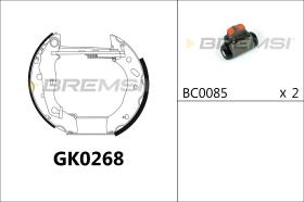 Bremsi GK0268 - BRAKE PADS