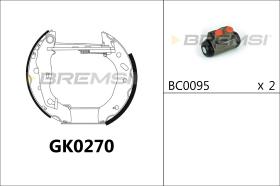 Bremsi GK0270 - BRAKE PADS