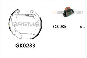 Bremsi GK0283 - BRAKE PADS