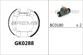 Bremsi GK0288 - BRAKE PADS