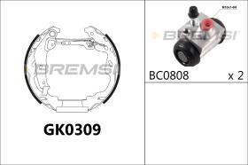 Bremsi GK0309 - BRAKE PADS