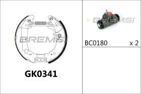 Bremsi GK0341 - BRAKE PADS